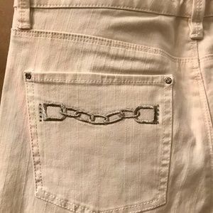Winter White Bootcut Jeans
